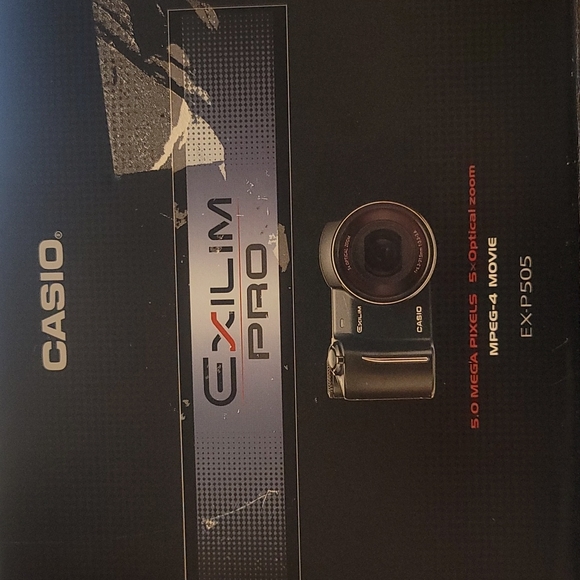 Casio Exilim Pro 5.0 mega pixels 5x zoom mpeg-4 movie EX-P505 camera and video - Picture 10 of 15